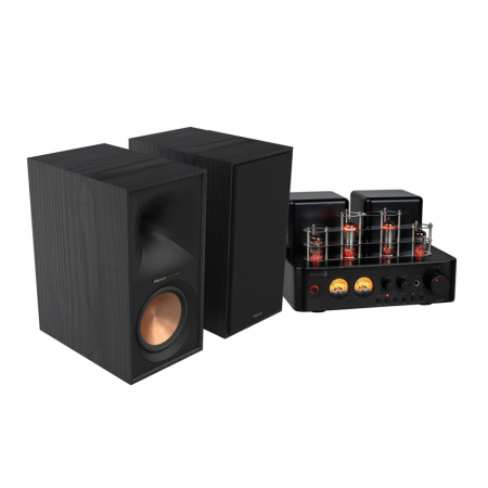 Dayton Audio HTA100 & Klipsch R-60M, 2.0 stereopaket i gruppen Paketlösningar / Paket för hemmet / Stereopaket hos BRL Electronics (SETHTA100PKT1)