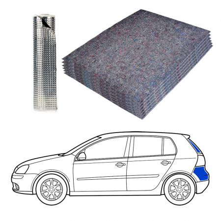 Ljudisolering till Halvkombi, bagage inkl. lucka i gruppen Billjud / Vad passar i min bil / Kia / Ceed / Ceed 2019- / Övrigt Ceed 2019- hos BRL (SETISOLHALVPKT7)