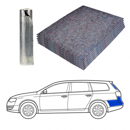 Ljudisolering till Kombi, bagage inkl. lucka i gruppen Billjud / Vad passar i min bil / Volvo / Volvo V90 / Volvo V90 2017- / Övrigt V90 2017- hos BRL (SETISOLKOMBIPKT7)