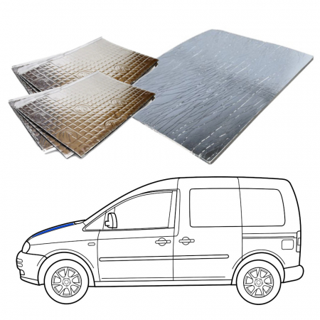 Ljudisolering till Skåpbil, motorhuv i gruppen Billjud / Vad passar i min bil / Volkswagen / Transporter / Transporter T6.1 2020-2024 / Övrigt Transporter T6.1 2020-2024 hos BRL Electronics (SETISOLVANPKT2)