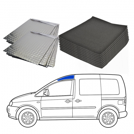 Ljudisolering till Skåpbil, tak (kupé) i gruppen Billjud / Vad passar i min bil / Volkswagen / Transporter / Transporter T6.1 2020-2024 / Övrigt Transporter T6.1 2020-2024 hos BRL Electronics (SETISOLVANPKT3)