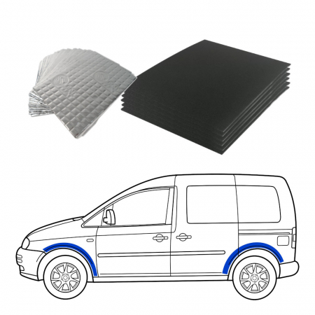 Ljudisolering till Skåpbil, hjulhus i gruppen Billjud / Vad passar i min bil / Volkswagen / Transporter / Transporter T6.1 2020-2024 / Övrigt Transporter T6.1 2020-2024 hos BRL Electronics (SETISOLVANPKT5)