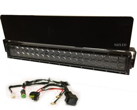 NIZLED LED-PAKET HÖGEFFEKTIV kurvad 200W med Slimmat Fäste i gruppen Billjud / LED-Belysning / Ljuskit & Paket hos BRL (SETLEDPKT6)