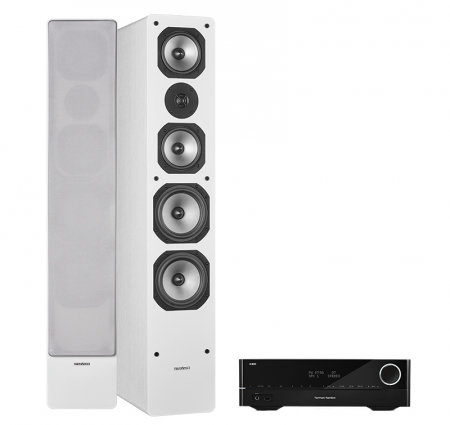 Dynavoice Challenger M-65 EX v4 Vita & Harman/Kardon HK3700 i gruppen Paketlösningar / Paket för hemmet / Stereopaket hos BRL (SETM65PKT11)