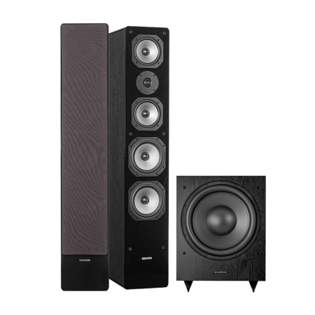 Dynavoice Challenger M-65 EX v4 med MW12, 2.1 stereopaket i gruppen Paketlösningar / Paket för hemmet / Stereopaket hos BRL (SETM65PKT32)
