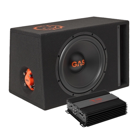 GAS MAD B2-110V baspaket med Bass Habit RA500W i gruppen Paketlösningar / Paket för bilen / Baspaket hos BRL (SETMADB2110VPKT2)