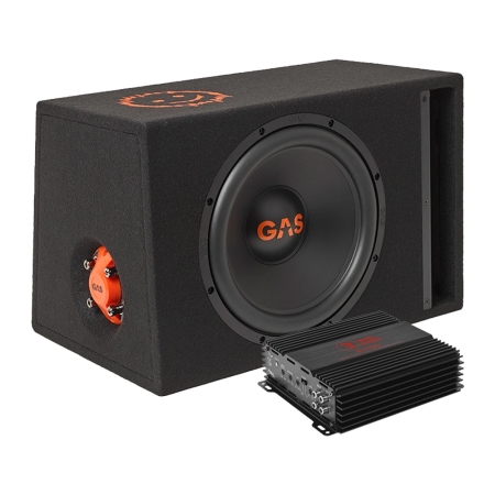 GAS MAD B2-112V med Bass Habit RA1200W, baspaket i gruppen Paketlösningar / Paket för bilen / Baspaket hos BRL (SETMADB2112VPKT3)