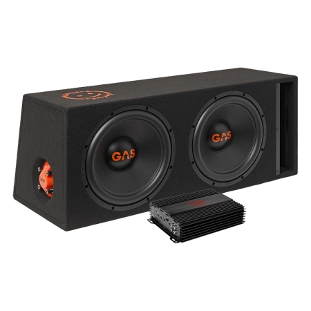 GAS MAD B2-212V med Bass Habit RA2000W, baspaket i gruppen Paketlösningar / Paket för bilen / Baspaket hos BRL (SETMADB2212VPKT6)