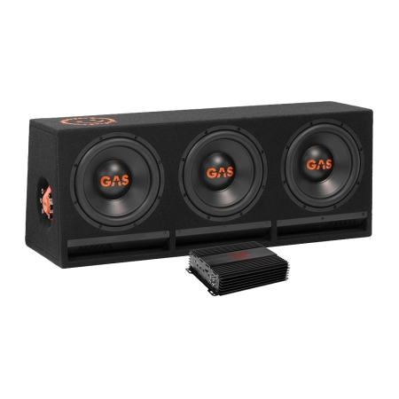 GAS MAD B2-310V baspaket med Bass Habit RA2000W i gruppen Paketlösningar / Paket för bilen / Baspaket hos BRL (SETMADB2310VPKT5)