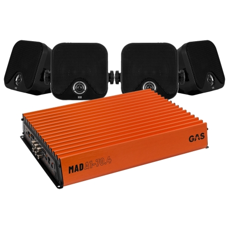 4-pack GAS MAD BK1-44 med MAD A1-70.4, hatthyllepaket i gruppen Paketlösningar / Paket för bilen / Hatthyllepaket hos BRL (SETMADBK144PKT2)