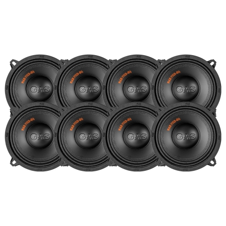 8-pack GAS MAD PM2-54, 5.25 tums midbasar i gruppen Paketlösningar / Paket för bilen / SPL Högtalarpaket hos BRL (SETMADPM254X8)