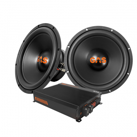 2-pack GAS MAD S2-12D2 med MAD A2-1200.1DFL, baspaket i gruppen Paketlösningar / Paket för bilen / Baspaket hos BRL (SETMADS212D2PKT1)