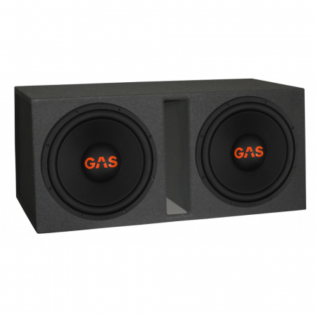 GAS MAD S2-15D2 2x15 tum i GV-låda i gruppen Billjud / Bas / Passiv baslåda hos BRL Electronics (SETMADS215D2PKT2)