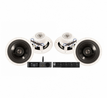 Dynavoice CA802BT med SC4B & 2 par DLS Marine 226i i gruppen Paketlösningar / Paket för hemmet / Stereopaket hos BRL Electronics (SETMARINE226PKT1)
