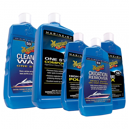 Meguiar's marinvårdspaket, helhet i gruppen Billjud / Bilvård / Marinvård hos BRL Electronics (SETMARINHELHET)