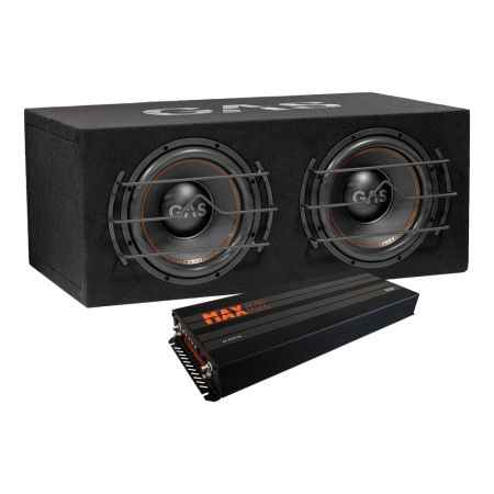 GAS MAX B1-212 med A2-2500.1DL, baspaket i gruppen Paketlösningar / Paket för bilen / Baspaket hos BRL (SETMAXB1212PKT2)