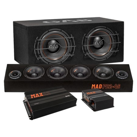 GAS MAX B1-212 raggarpaket med MAD PB2-46 och slutsteg i gruppen Nyheter hos BRL (SETMAXB1212PKT3)