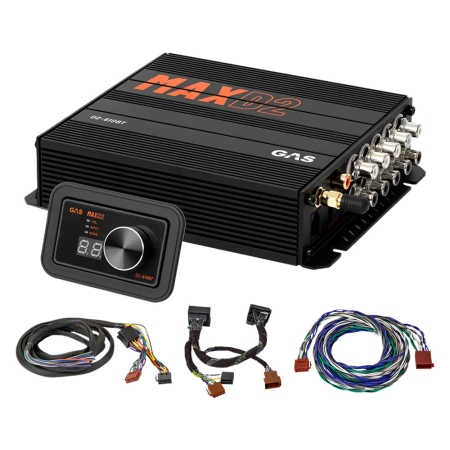 GAS MAX D2-610BT, 10-kanalig ljudprocessor/DSP till VW/BMW m.fl. (Quadlock) i gruppen Billjud / Vad passar i min bil / BMW / BMW 5 serie / BMW G30/G31 2017-2024 / Övrigt G30/G31 2017-2024 hos BRL (SETMAXD2610BTQLPKT1)