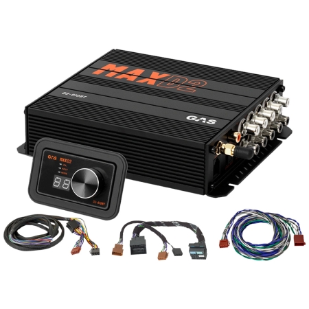 GAS MAX D2-610BT, 10-kanalig ljudprocessor/DSP till VW 2012- med MIB (52-pin) i gruppen Billjud / Vad passar i min bil / Volkswagen / Transporter / Transporter T6.1 2020-2024 / Övrigt Transporter T6.1 2020-2024 hos BRL (SETMAXD2610BTVAGPKT1)