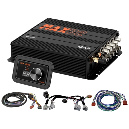 GAS MAX D2-610BT, 10-kanalig ljudprocessor/DSP till Volvo 2007-2016 (Performance) i gruppen Billjud / Vad passar i min bil / Volvo / Volvo V60 / Volvo V60 2011-2018 / Övrigt V60 2011-2018 hos BRL (SETMAXD2610BTVOLVOPKT2)