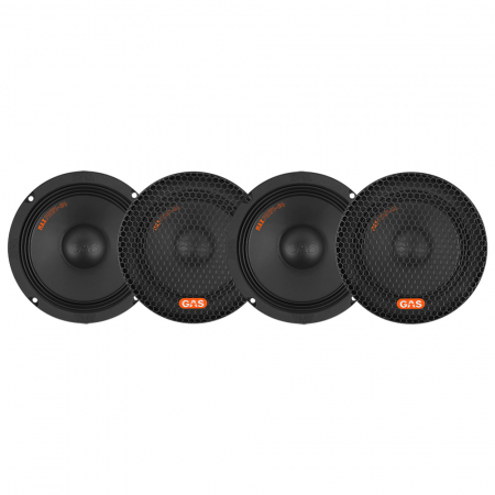 4-pack GAS MAX PMW1-64, 6.5 tums bas/midbas i gruppen Billyd / Bilhøyttalere / Midbasser/mellomtone hos BRL Electronics (SETMAXPMW164X4)