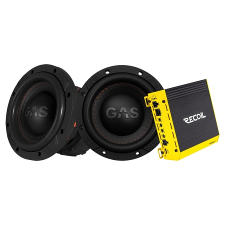 2-pack GAS MAX S1-6D1 med Recoil RL680.1, 2x6.5