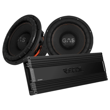 2-pack GAS MAX S2-15D1 med Recoil SPL6500.1, 2x15