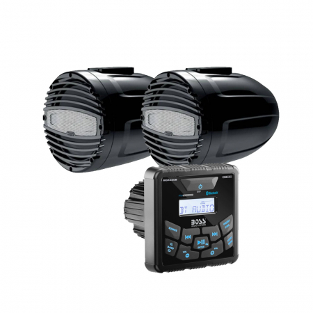 BOSS MGR450B & Hertz HTX 8 sporthögtalare, marinpaket i gruppen Billjud / Marint ljud / Marinpaket hos BRL (SETMGR450BPKT2)