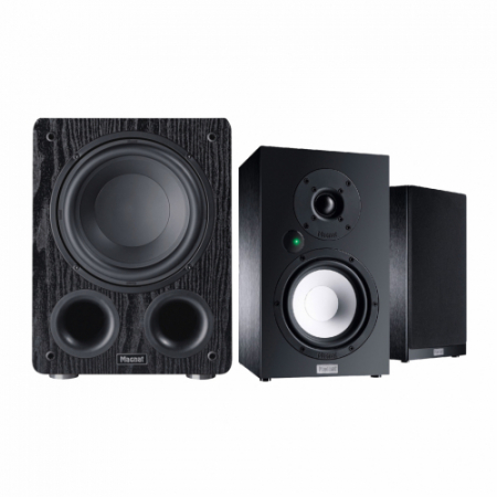 Magnat Multi Monitor 220 & Alpha RS8 2.1 aktivt högtalarpaket i gruppen Paketlösningar / Paket för hemmet / Högtalarpaket hem hos BRL (SETMM220PKT3)