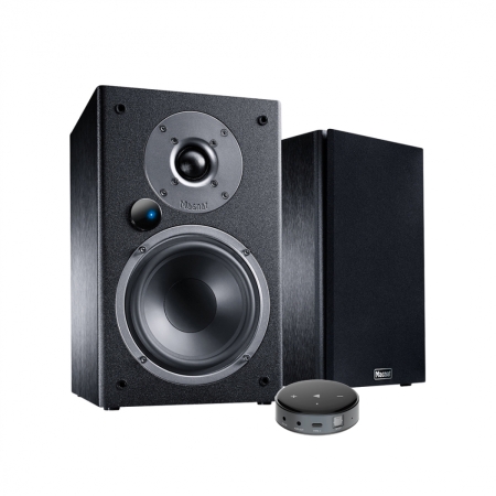 Magnat Monitor Reference 2A med Wiim Mini streamer, stereopaket i gruppen Paketlösningar / Paket för hemmet / Stereopaket hos BRL (SETMR2APKT1)