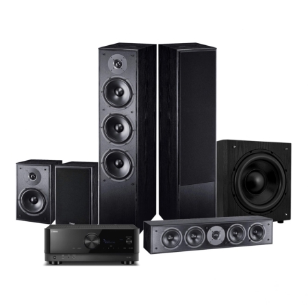 Magnat Monitor 5.1 hemmabiopaket med Yamaha RX-V6A i gruppen Paketlösningar / Paket för hemmet / Hemmabio & Hemmabiopaket hos BRL (SETMS70BPKT10)