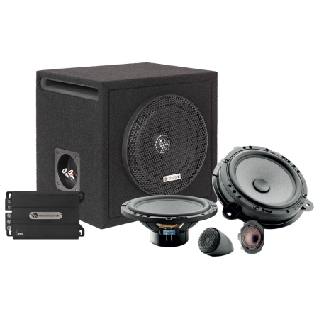 DLS Cruise & Focal ljudpaket till Nissan NV200, baspaket och högtalare i gruppen Nyheter hos BRL (SETNISSANPKT2)