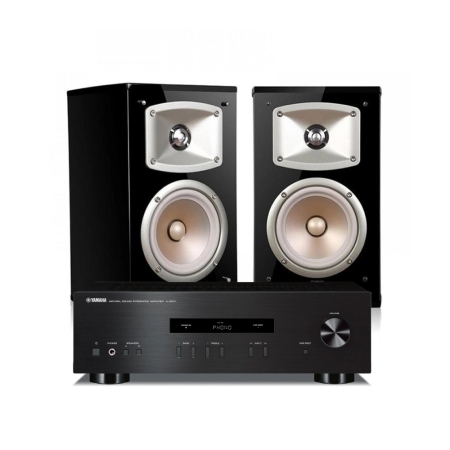 Yamaha NS-333 med A-S201 MK II, kompakt stereopaket i gruppen Paketlösningar / Paket för hemmet / Stereopaket hos BRL (SETNS333BPKT1)