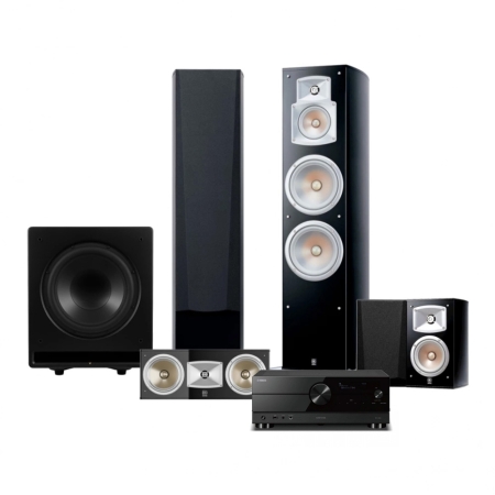 Yamaha NS-777 hemmabiopaket 5.1 med subwoofer och RX-A2A i gruppen Paketlösningar / Paket för hemmet / Hemmabio & Hemmabiopaket hos BRL (SETNS777BPKT4)