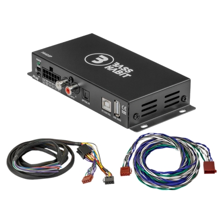 Bass Habit P84DSP, 8-kanalig ljudprocessor/DSP till bilar med ISO/universal i gruppen Nyheter hos BRL (SETP84DSPPKT1)