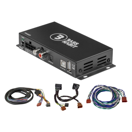 Bass Habit P84DSP, 8-kanalig ljudprocessor/DSP till VW/BMW m.fl. (Quadlock) i gruppen Billjud / Vad passar i min bil / BMW / BMW 5 serie / BMW G30/G31 2017-2024 / Övrigt G30/G31 2017-2024 hos BRL (SETP84DSPQLPKT1)