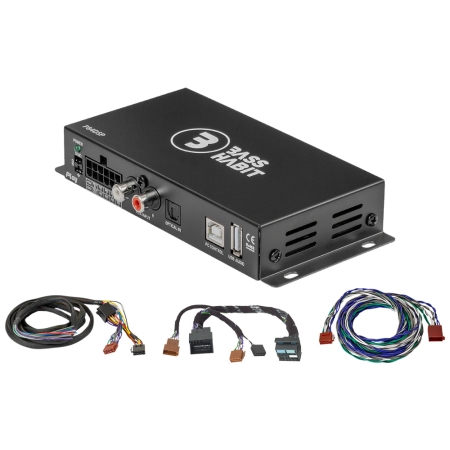 Bass Habit P84DSP, 8-kanalig ljudprocessor/DSP till VW 2012- med MIB (52-pin) i gruppen Billjud / Vad passar i min bil / Volkswagen / Transporter / Transporter T6.1 2020-2024 / Övrigt Transporter T6.1 2020-2024 hos BRL (SETP84DSPVAGPKT1)