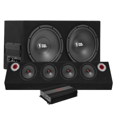 Bass Habit PL212A med Rebel-raggarplanka och slutsteg