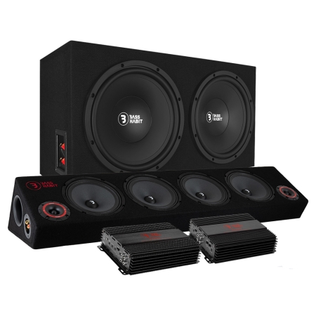Bass Habit PL212 raggarpaket med SPL84 och slutsteg i gruppen Nyheter hos BRL (SETPL212PKT12)