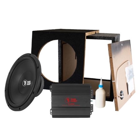 Bass Habit PL300 baslåda i byggsats med RA500W i gruppen Paketlösningar / Paket för bilen / Baspaket hos BRL (SETPL300PKT9)