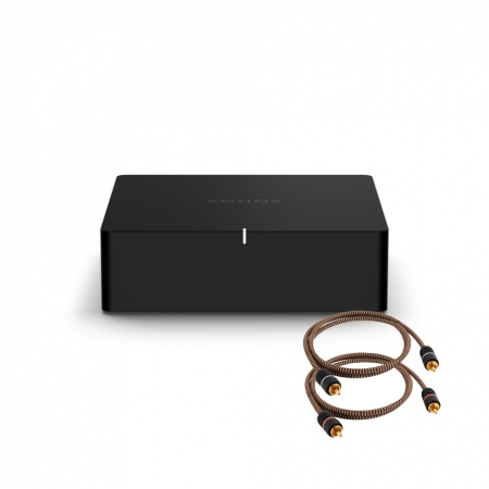 Sonos Port musikstreamer med Proson Arctic RCA-kabel, 1m i gruppen Nyheter hos BRL (SETPORTPKT2)