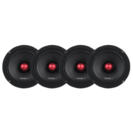 4-Pack DS18 PRO-X6.4BM, 6.5 tums midbas i gruppen Billjud / Bilhögtalare / Midbasar / Mellanregister hos BRL (SETPROX64BMX4)