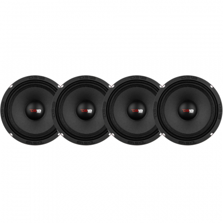 4-pack DS18 PRO-X8.4M, 8 tums midbas i gruppen Billyd / Bilhøyttalere / Midbasser/mellomtone hos BRL Electronics (SETPROX84MX4)