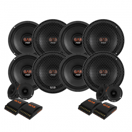 GAS PS3M64 & PT1-254 SPL-paket, large i gruppen Paketlösningar / Paket för bilen / SPL Högtalarpaket hos BRL (SETPS3M64PKT3)