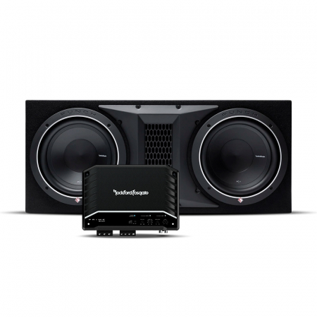 Rockford Fosgate P1-2X10 & Rockford Fosgate R2-750X1 i gruppen Paketlösningar / Paket för bilen / Baspaket hos BRL Electronics (SETR2750X1PKT2)