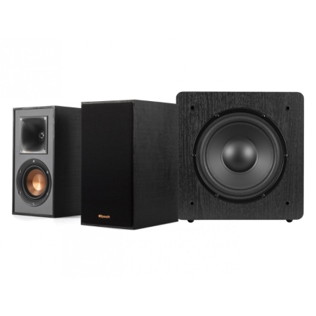 Klipsch R-41PM med Dynavoice Challenger Sub 8, aktivt 2.1 stereopaket i gruppen Paketlösningar / Paket för hemmet / Stereopaket hos BRL (SETR41PMPKT3)