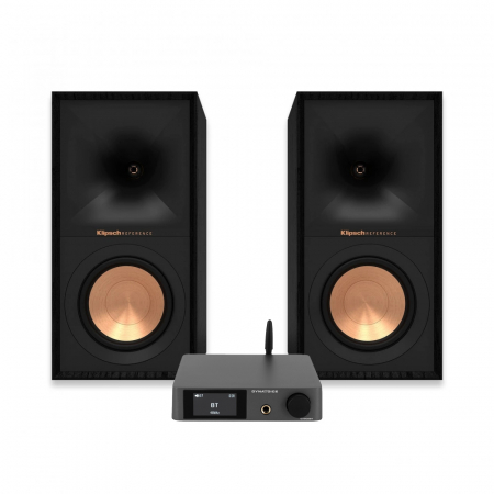 Dynavoice CA802BT & Klipsch R-50M stereopaket, svart i gruppen Pakkeløsninger / Pakker for hjemmet / Stereopakker hos BRL Electronics (SETR50MPKT2)