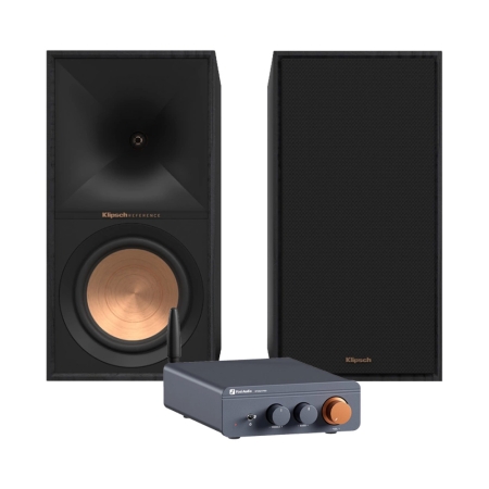 Klipsch R-60M och Fosi Audio BT20A PRO, kompakt stereopaket i gruppen Paketlösningar / Paket för hemmet / Stereopaket hos BRL (SETR60MPKT2)