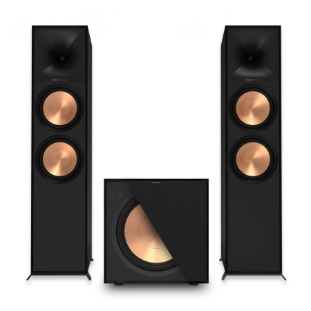 Klipsch R-820F med R-121SW, 2.1 stereopaket i gruppen Paketlösningar / Paket för hemmet / Stereopaket hos BRL (SETR820FPKT2)