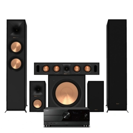 Yamaha RX-A2A med Klipsch Reference-högtalare, 5.1 hemmabiopaket i gruppen Paketlösningar / Paket för hemmet / Hemmabio & Hemmabiopaket hos BRL (SETRXA2APKT11)
